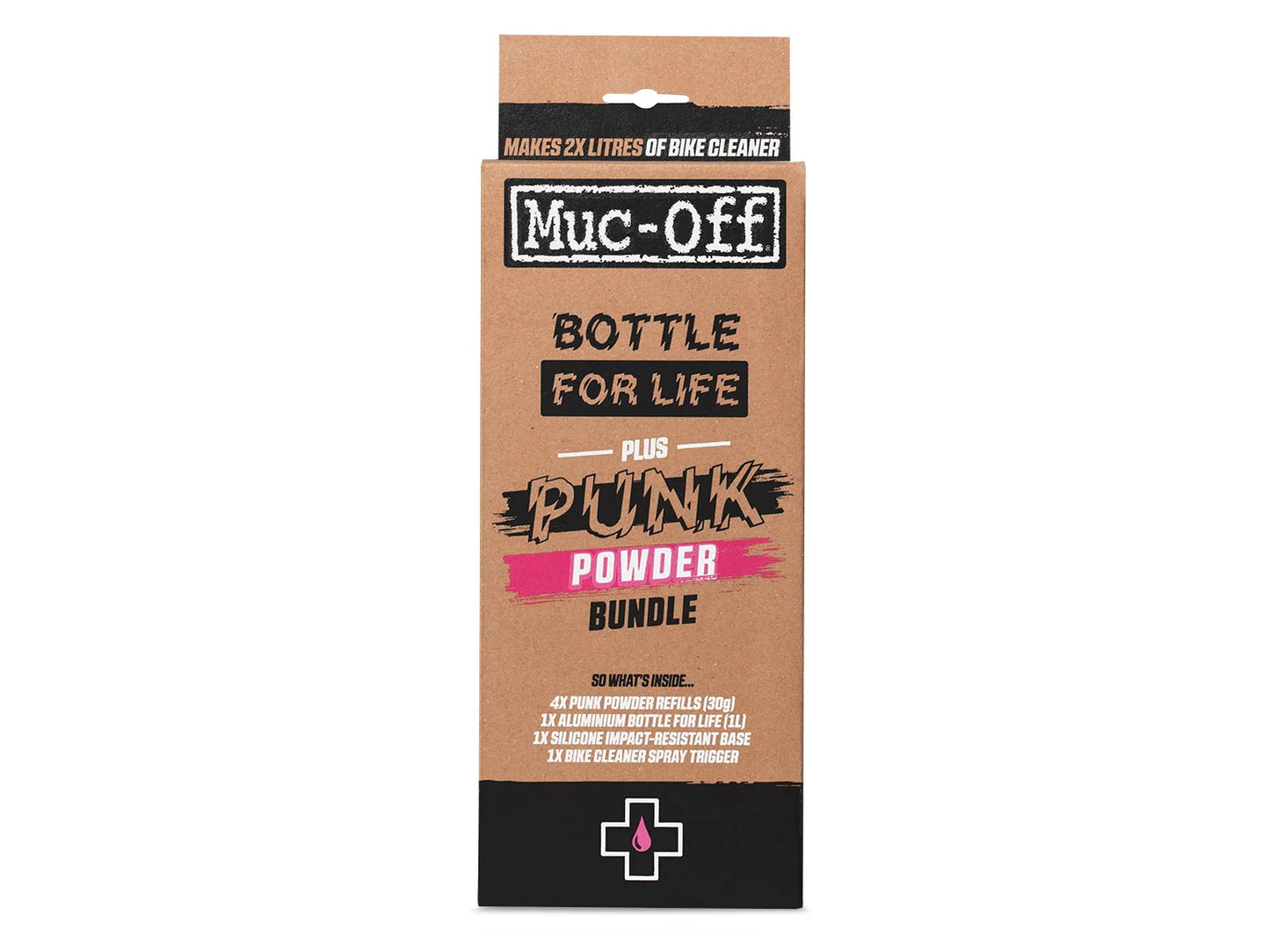 Muc-Off Bottle For Life Punk Powder Bundle
