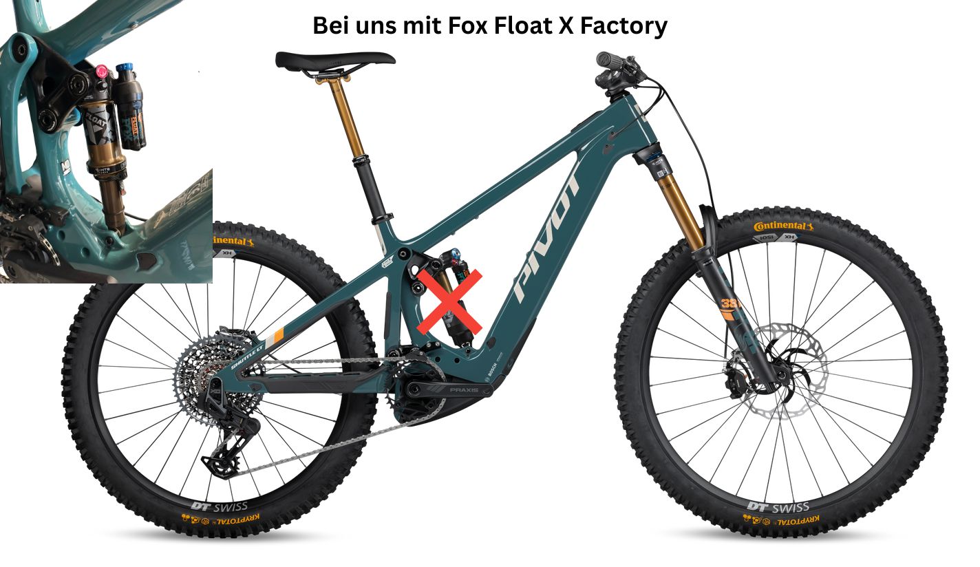 Pivot Shuttle LT Pro X0 Eagle Transmission