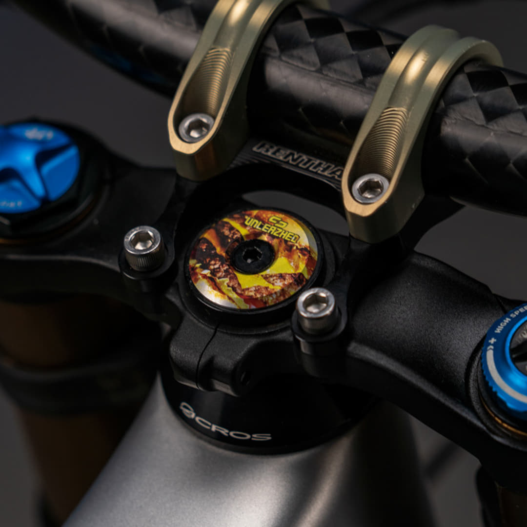 Unleazhed AL01 Bike Top Cap