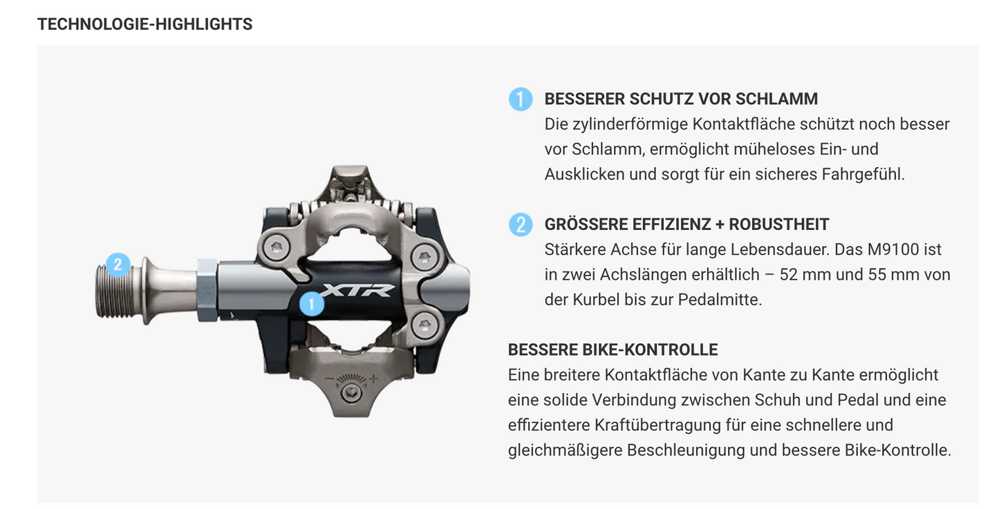 Shimano PDM9100 XTR